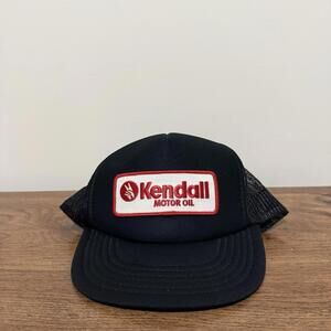 Vintage Kendall Racing Motor Oil Trucker Hat O/S Men’s